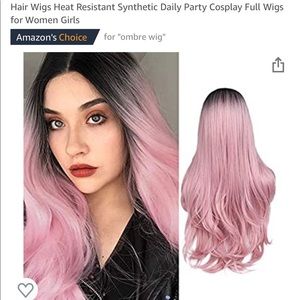 Set of 3 synthetic wigs